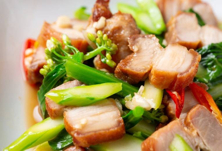 Stir Fry is one of the best way to cook pork belly.