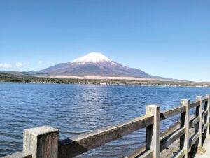 Fuji Mountain near sight.