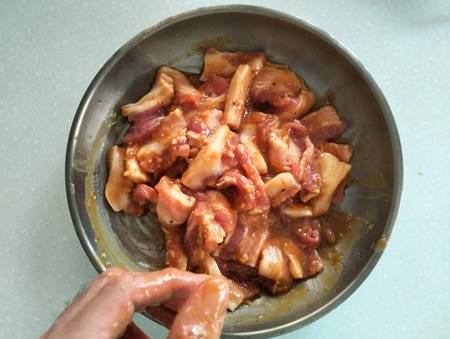 marinate the miso stir fry pork belly