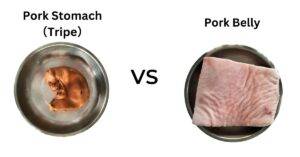 pork belly vs pork stomach